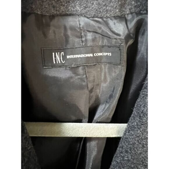 International Concepts Wool‎ Coat with Notch Lapels Large - Picture 5 of 5